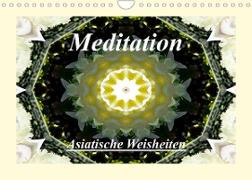 Meditation - Asiatische Weisheiten (Wandkalender 2023 DIN A4 quer)