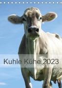 Kuhle Kühe 2023 (Tischkalender 2023 DIN A5 hoch)
