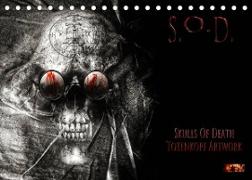 S.O.D. - Skulls Of Death Vol. II - Totenkopf Artworks (Tischkalender 2023 DIN A5 quer)