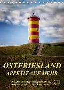 Ostfriesland - Appetit auf mehr / Geburtstagskalender (Tischkalender 2023 DIN A5 hoch)