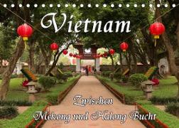 Vietnam - Zwischen Mekong und Halong Bucht (Tischkalender 2023 DIN A5 quer)