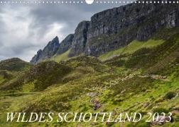 Wildes Schottland 2023 (Wandkalender 2023 DIN A3 quer)