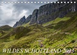 Wildes Schottland 2023 (Tischkalender 2023 DIN A5 quer)