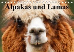 Alpakas und Lamas (Tischkalender 2023 DIN A5 quer)