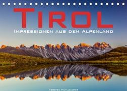 Tirol ¿ Impressionen aus dem Alpenland (Tischkalender 2023 DIN A5 quer)