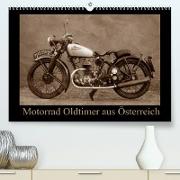 Motorrad Oldtimer aus Österreich (Premium, hochwertiger DIN A2 Wandkalender 2023, Kunstdruck in Hochglanz)