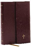 KJV Compact Bible w/ 43,000 Cross References, Burgundy Leatherflex with flap, Red Letter, Comfort Print: Holy Bible, King James Version