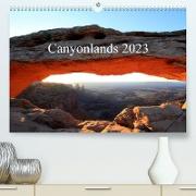 Canyonlands 2023 (Premium, hochwertiger DIN A2 Wandkalender 2023, Kunstdruck in Hochglanz)