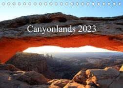 Canyonlands 2023 (Tischkalender 2023 DIN A5 quer)