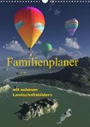 Familienplaner mit schönen Landschaftsbildern (Wandkalender 2023 DIN A3 hoch)
