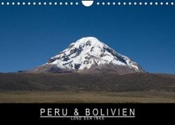 Peru & Bolivien - Land der Inka (Wandkalender 2023 DIN A4 quer)