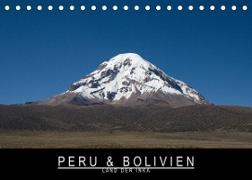 Peru & Bolivien - Land der Inka (Tischkalender 2023 DIN A5 quer)