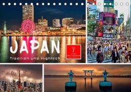 Japan - Tradition und Hightech (Tischkalender 2023 DIN A5 quer)