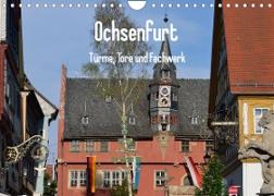 Ochsenfurt - Türme, Tore und Fachwerk (Wandkalender 2023 DIN A4 quer)