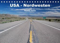 USA - Nordwesten (Tischkalender 2023 DIN A5 quer)
