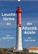 Leuchttürme an der Atlantikküste (Wandkalender 2023 DIN A3 hoch)