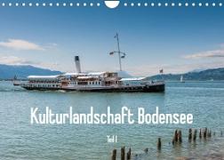 Kulturlandschaft Bodensee - Teil I (Wandkalender 2023 DIN A4 quer)