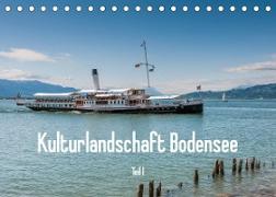 Kulturlandschaft Bodensee - Teil I (Tischkalender 2023 DIN A5 quer)
