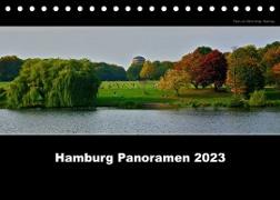 Hamburg Panoramen 2023 (Tischkalender 2023 DIN A5 quer)