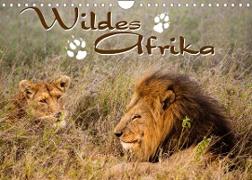 Wildes Afrika (Wandkalender 2023 DIN A4 quer)