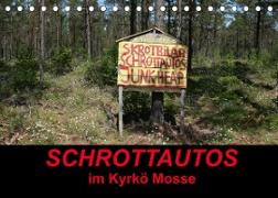 Schrottautos im Kyrkö Mosse (Tischkalender 2023 DIN A5 quer)