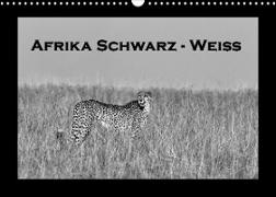 Afrika Schwarz - Weiss (Wandkalender 2023 DIN A3 quer)
