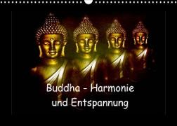Buddha - Harmonie und Entspannung (Wandkalender 2023 DIN A3 quer)