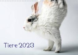 Tiere 2023 (Wandkalender 2023 DIN A3 quer)