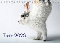 Tiere 2023 (Tischkalender 2023 DIN A5 quer)