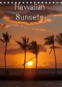 Hawaiian Sunsets (Tischkalender 2023 DIN A5 hoch)
