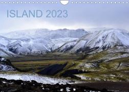 Island 2023 (Wandkalender 2023 DIN A4 quer)