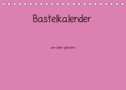 Bastelkalender - Pink (Tischkalender 2023 DIN A5 quer)