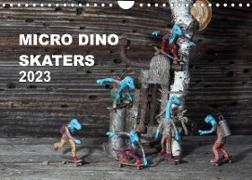 Micro Dino Skaters 2023 (Wandkalender 2023 DIN A4 quer)