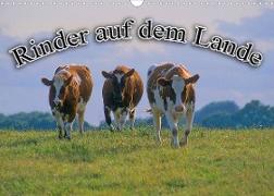 Rinder auf dem Lande (Wandkalender 2023 DIN A3 quer)