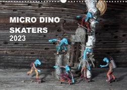 Micro Dino Skaters 2023 (Wandkalender 2023 DIN A3 quer)