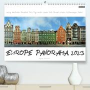 Europe Panorama 2023 / UK-Version (Premium, hochwertiger DIN A2 Wandkalender 2023, Kunstdruck in Hochglanz)