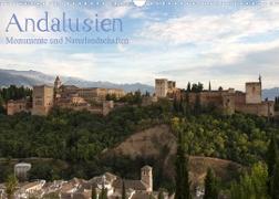 Andalusien - Monumente und Naturlandschaften (Wandkalender 2023 DIN A3 quer)