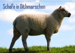 Schafe in Dithmarschen (Wandkalender 2023 DIN A4 quer)