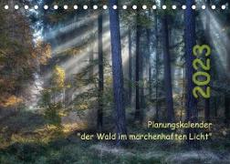 Planungskalender Märchenwald 2023 (Tischkalender 2023 DIN A5 quer)