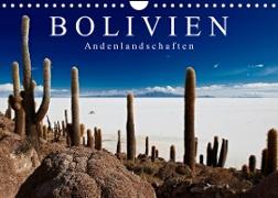 Bolivien Andenlandschaften "CH-Version" (Wandkalender 2023 DIN A4 quer)