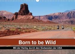 Born to be Wild - Mit der Harley durch den Südwesten der USA (Wandkalender 2023 DIN A3 quer)