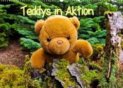 Teddys in AktionCH-Version (Wandkalender 2023 DIN A2 quer)