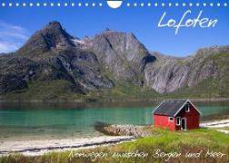 Lofoten - Norwegen zwischen Bergen und Meer (Wandkalender 2023 DIN A4 quer)