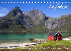 Lofoten - Norwegen zwischen Bergen und Meer (Tischkalender 2023 DIN A5 quer)