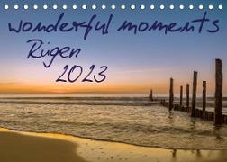 wonderful moments - Rügen 2023 (Tischkalender 2023 DIN A5 quer)