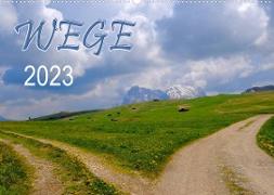 Wege 2023 (Wandkalender 2023 DIN A2 quer)