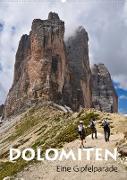Dolomiten ¿ Eine Gipfelparade (Wandkalender 2023 DIN A2 hoch)