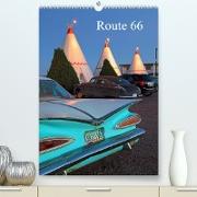 Route 66 (Premium, hochwertiger DIN A2 Wandkalender 2023, Kunstdruck in Hochglanz)