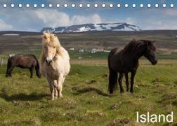 Island (Tischkalender 2023 DIN A5 quer)