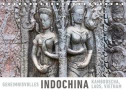 Geheimnisvolles Indochina Kambodscha, Laos, Vietnam (Tischkalender 2023 DIN A5 quer)